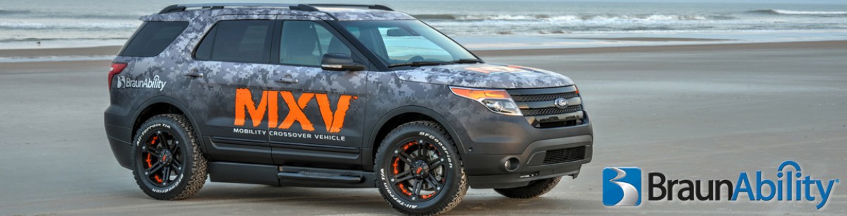 BraunAbility MXV Wheelchair Accessible SUV Ford Explorer Georgia