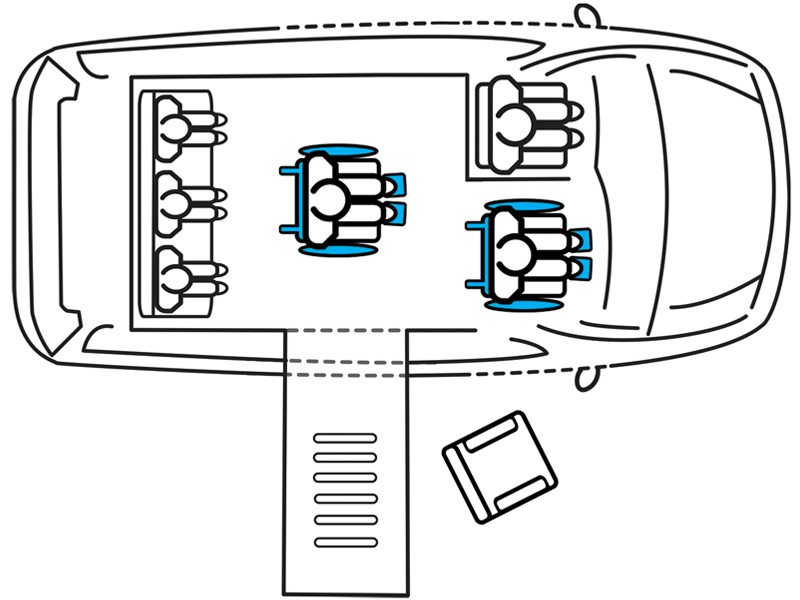 Legend Side Entry Seating